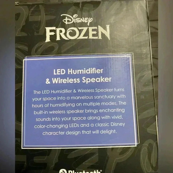 Disney Elsa Humidifier With Speaker NEW - Picture 4 of 5
